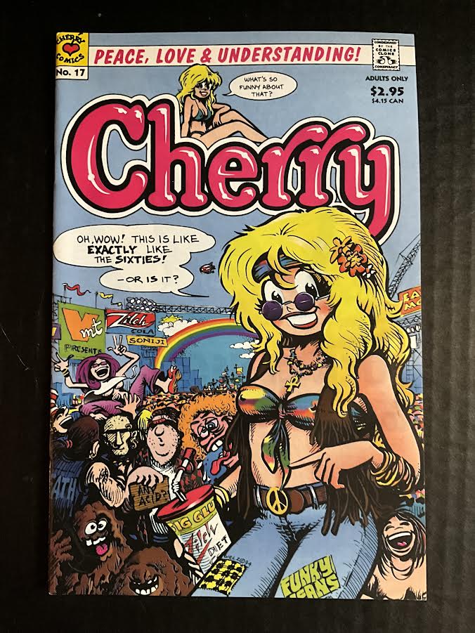 NOVEMBER 1999 CHERRY COMICS CHERRY #17 COMIC BOOK BY LARRY WELZ