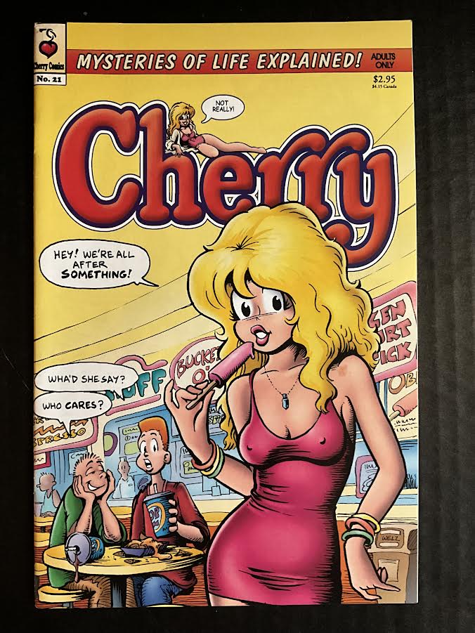 AUGUST 1999 CHERRY COMICS CHERRY #21 COMIC BOOK BY LARRY WELZ