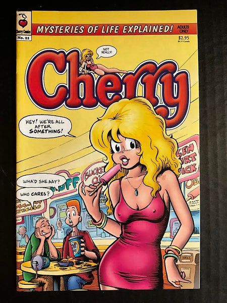 AUGUST 1999 CHERRY COMICS CHERRY #21 COMIC BOOK BY LARRY WELZ