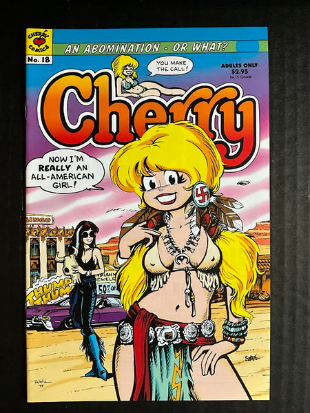 JULY 1999 CHERRY COMICS CHERRY #18 COMIC BOOK BY LARRY WELZ