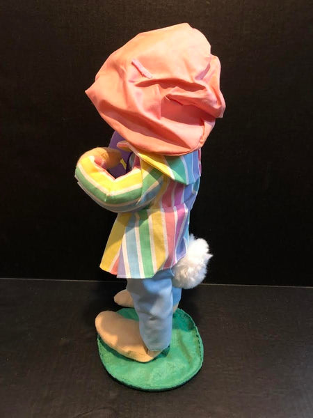 ANNALEE LARGE 18" EASTER PAINTER RABBIT FIGURINE DOLL