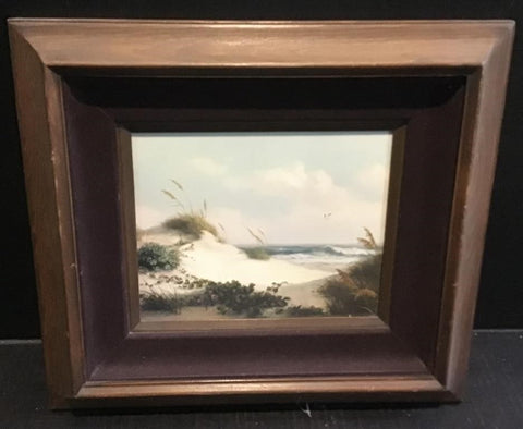 DALHART WINDBERG "SAND DUNES" 17.5" X 15" PRINT MATTER AND FRAMED