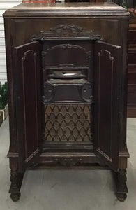 ANTIQUE VICTOR ELECTROLA CABINET (RADIO & PHONOGRAPH)