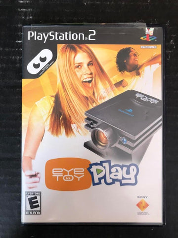 2003 PLAYSTATION 2 SONY EYE TOY PLAY (INCLUDES DISC, BOOKLET, AND ORIGINAL BOX)