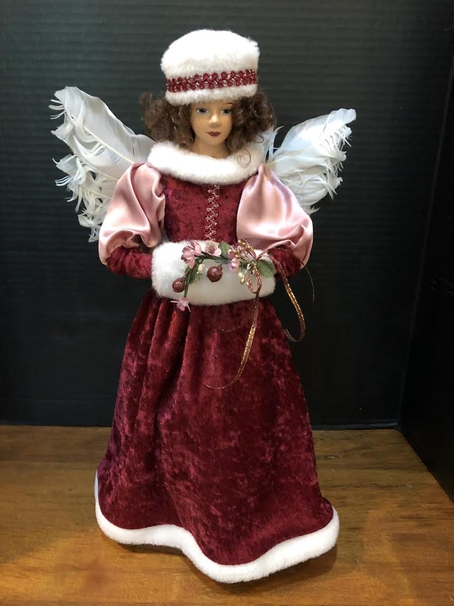 1997 CLASSIC COLLECTIBLES LG SCULPTED 16" ANGEL "VICTORIA"