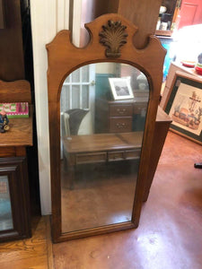 ANTIQUE WOODEN MIRROR