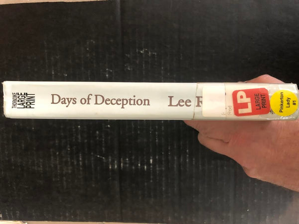 2001 DAYS OF DECEPTION BY LEE RODDY (LARGE PRINT, HARDBACK BOOK)