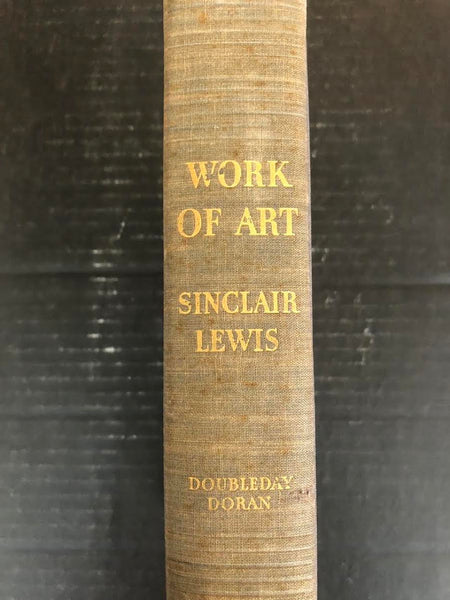 1934 WORK OF ART BY SINCLAIRE LEWIS (HARDBACK BOOK)