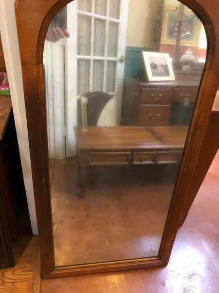 ANTIQUE WOODEN MIRROR