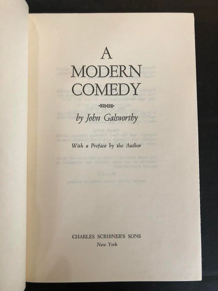 1956 A MODERN COMEDY BY JOHN GALSWORTHY