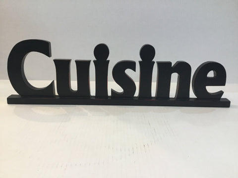 Cuisine Decorative Shelf Sitter/ Wall Hanger