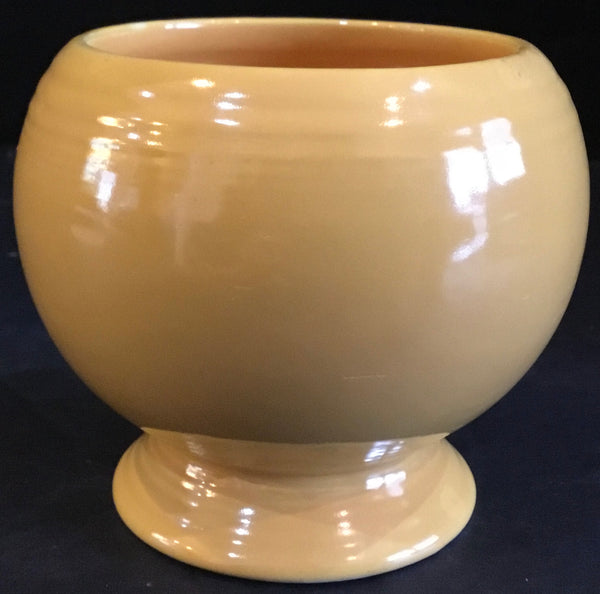 Vtg Fiestaware Homer Laughlin Yellow 3.5” Sugar Bowl (No Lid)