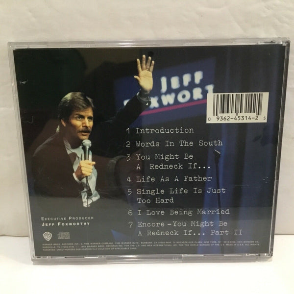 1993, You Might Be a Redneck If...Jeff Foxworthy CD