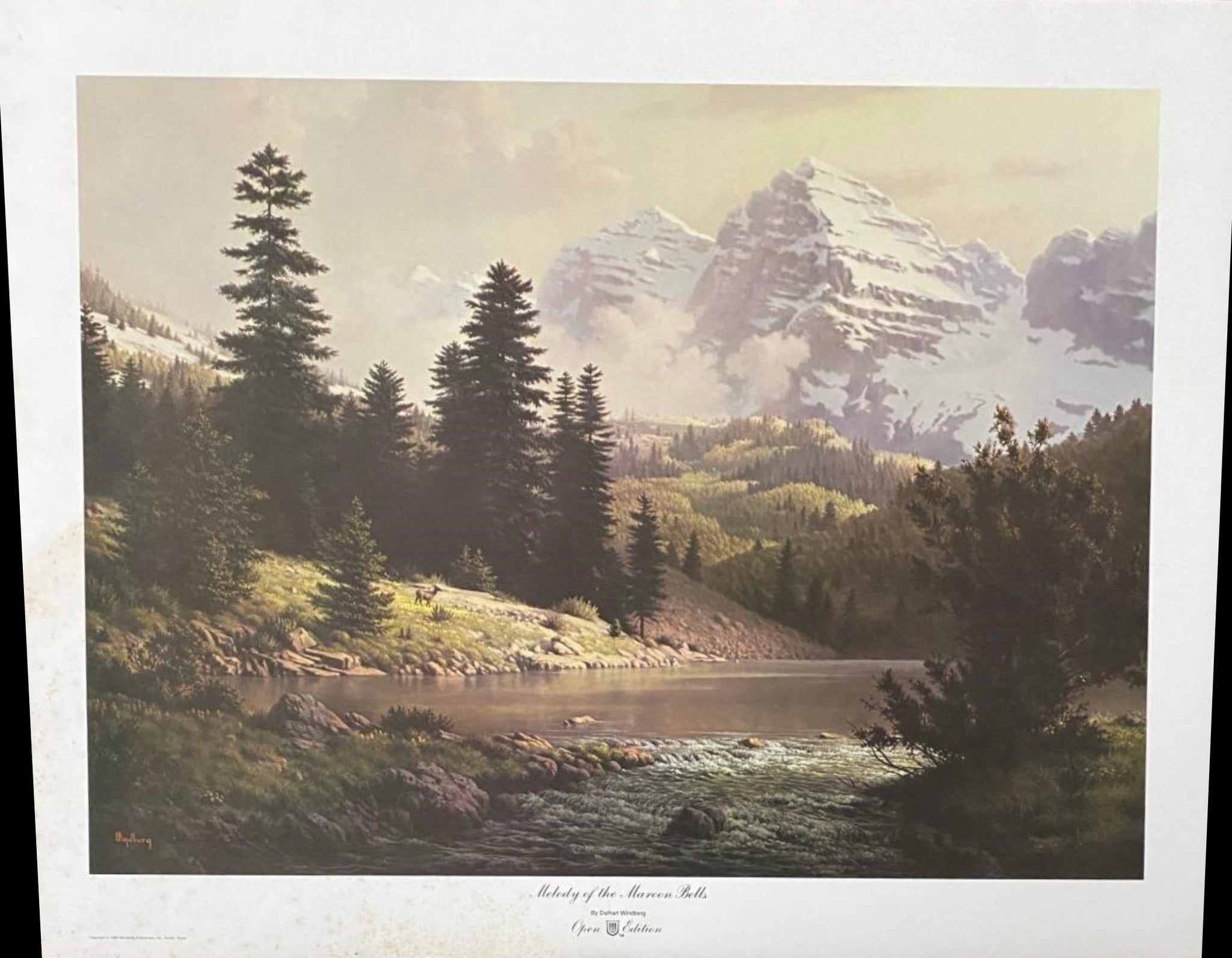 Dalhart Windberg Melody Bells Lithograph Print (Signed)