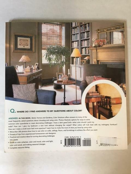 2002 Color Solutions by Better Homes and Gardens, Softcover