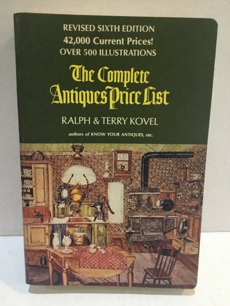 1973, The Complete Antiques Price List, Ralph & Terry Kovel