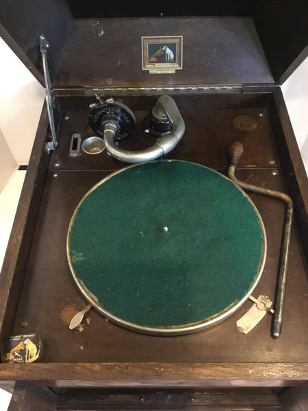 Antique Victor Talking Machine Co. Table Top Phonograph Model 103
