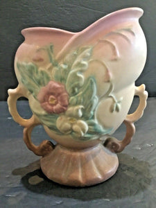 Hull Art Pottery Wildflower Matte Heart-Shaped Vase