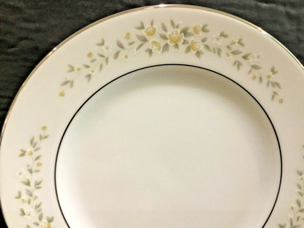 Set of (4) Crown Victoria China Carolyn Pattern Bread & Butter Plates