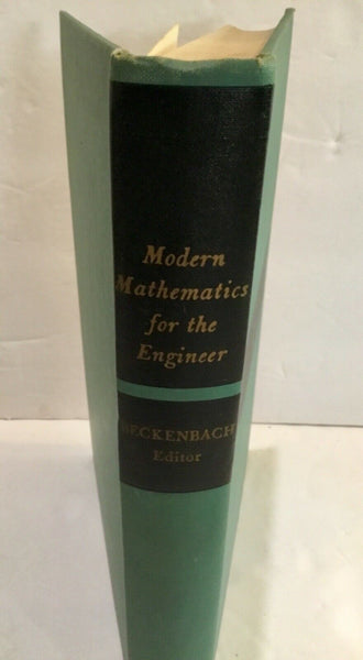 1956, Modern Mathematics for the Engineer, Edwin Beckenbach