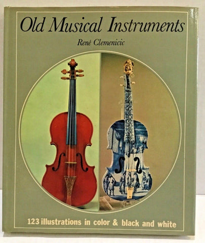 1968, Old Musical Instruments, Illustrated Book, Rene Clemeicic