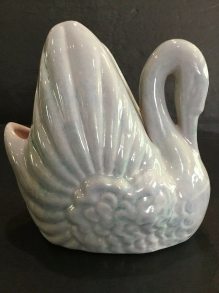 Gonder Pottery Swan Planter Vase