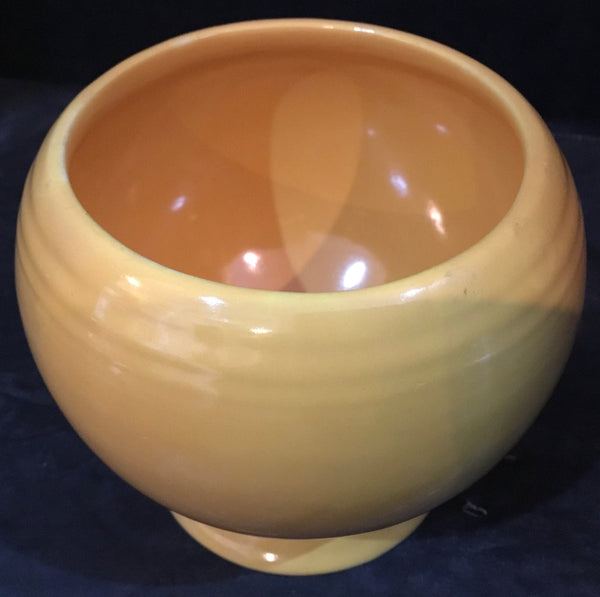 Vtg Fiestaware Homer Laughlin Yellow 3.5” Sugar Bowl (No Lid)