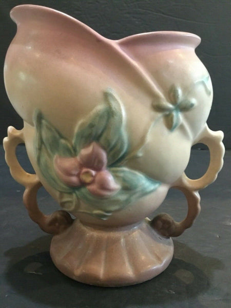 Hull Art Pottery Wildflower Matte Heart-Shaped Vase