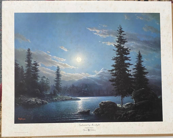 Dalhart Windberg Embraced By Moonlight Lithograph Print (Signed)