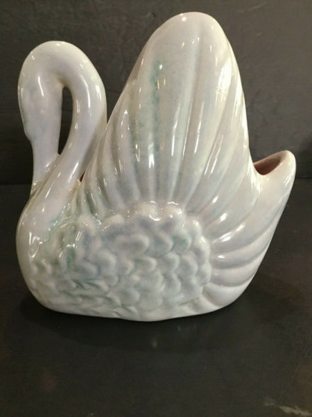 Gonder Pottery Swan Planter Vase