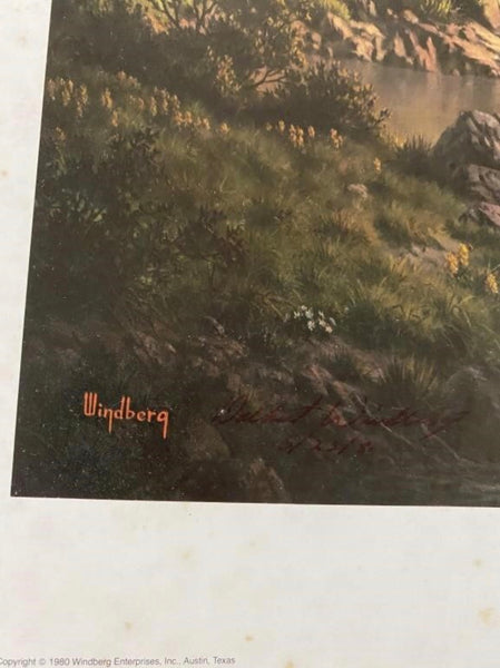 Dalhart Windberg Melody Bells Lithograph Print (Signed)