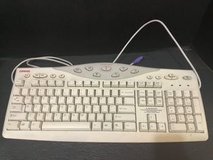 COMPAQ COMPUTER KEYBOARD MODEL SK-2800 INTERNET COMPATIBLE (WORKS)