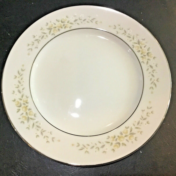 Set of (4) Crown Victoria China Carolyn Pattern Salad Plates