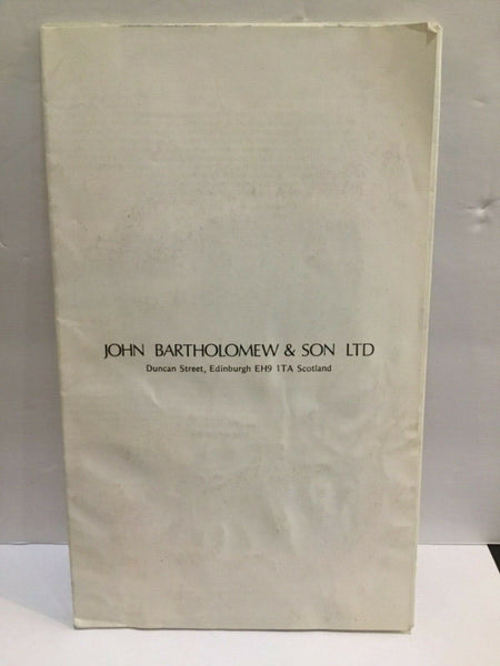 1982, Historic Houses Map of Britain and Ireland by Bartholomew