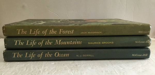 Lot of (3) "Our Living World of Nature", Hardcover Books from McGraw-Hill