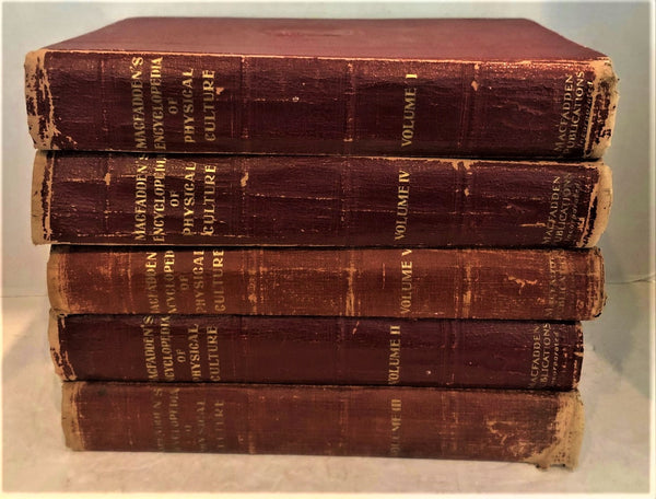 1924 MacFadden's Encyclopedia of Physical Culture  Vol's 1-5