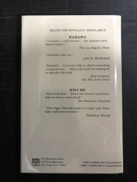 1984 LEVINE BY DONALD WESTLAKE (FIRST EDITION HARDBACK BOOK)