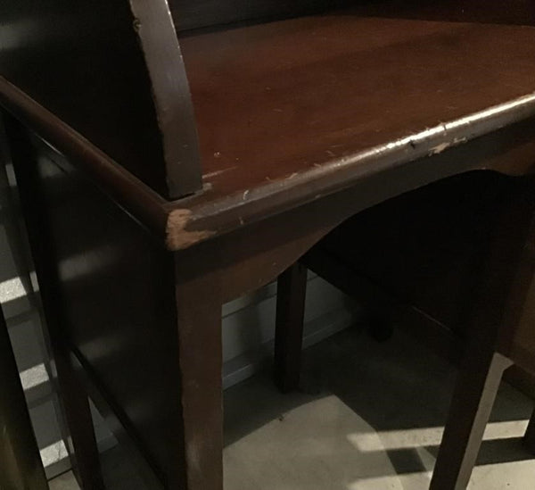 ANTIQUE CHILD'S ROLL TOP DESK