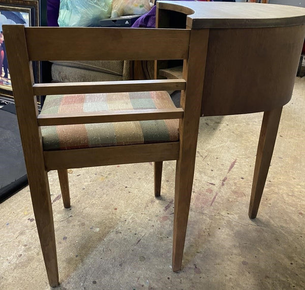 VINTAGE TELEPHONE CHAIR AND TABLE COMBINATION