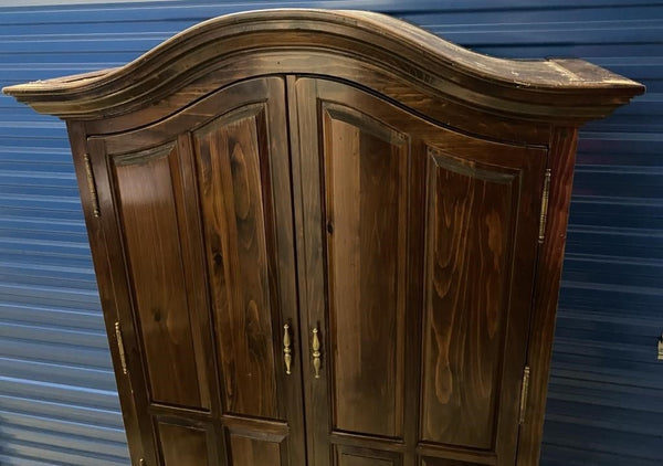 ETHAN ALLEN CLOTHING WARDROBE ARMOIRE