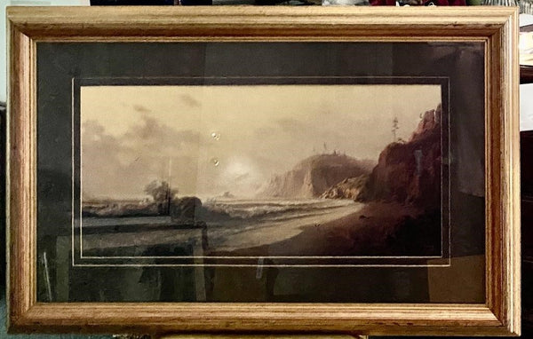 DALHART WINDBERG "ROSEATE SHORELINE" FRAMED PRINT