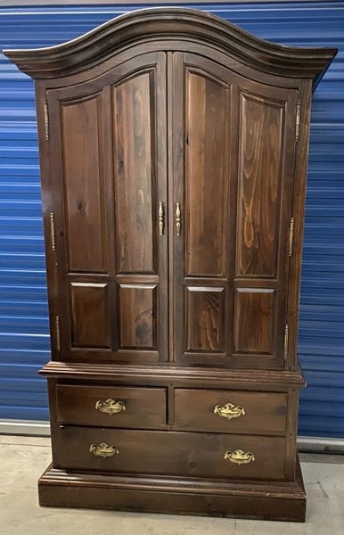 ETHAN ALLEN CLOTHING WARDROBE ARMOIRE