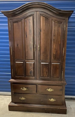 ETHAN ALLEN CLOTHING WARDROBE ARMOIRE