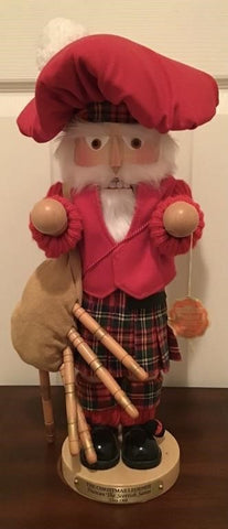 STEINBACH CHRISTMAS LEGENDS DUNCAN THE SCOTTISH SANTA 1908 NUTCRACKER